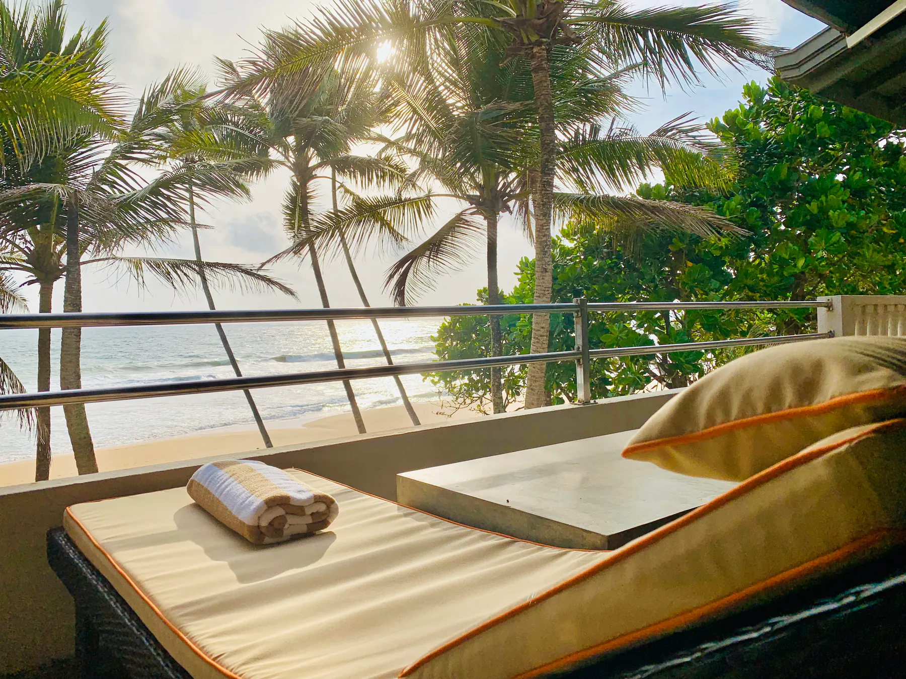 Penthouse Executive terrace lounge with sea view